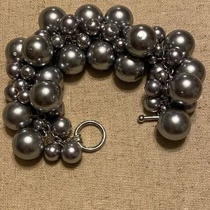 Faux pearl bracelets